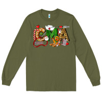 Army Green christmas cma certified medical assistant Long Sleeve Tee - LillyAllenDesigns