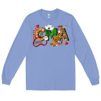 Colony Blue christmas cma certified medical assistant Long Sleeve Tee - LillyAllenDesigns