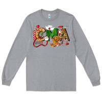 Heather Grey christmas cma certified medical assistant Long Sleeve Tee - LillyAllenDesigns