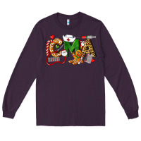 Plum christmas cma certified medical assistant Long Sleeve Tee - LillyAllenDesigns