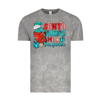 Cloud Rock santa bring me turquoise Vintage Tee - MaliasSmallBusiness