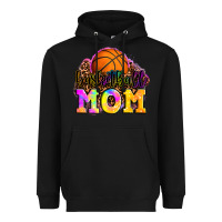 Black basketball mom Heavyweight Hoodie - OliviaCreatesArt