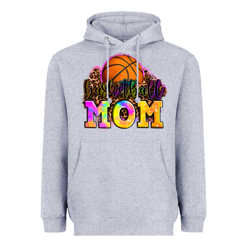 Basketball Mom Heavyweight Hoodie by OliviaCreatesArt | Teevron
