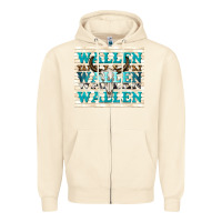 Sandshell wallen with bull skull Zipper Hoodie - TumblerDesignByShophia