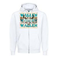 White wallen with bull skull Zipper Hoodie - TumblerDesignByShophia