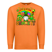 Carrot St. Patrick's Lucky and i gnome it Premium Sweatshirt - OliviaCreatesArt