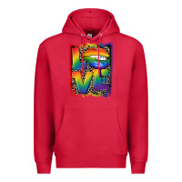 Cardinal Love pride Premium Hoodie - CowGirlArtShop