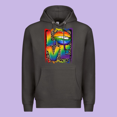Love Pride Premium Hoodie Designed By Cowgirlartshop
