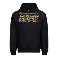 Black my favorite peoplle call me mama Urban Hoodie - CowhideDigitalArt