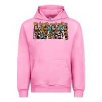 Fuchsia Pink my favorite peoplle call me mama Urban Hoodie - CowhideDigitalArt