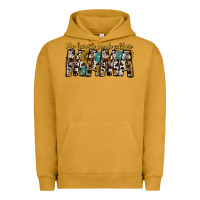 Pigment Peanut Butter my favorite peoplle call me mama Urban Hoodie - CowhideDigitalArt