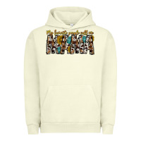 Pigment Pistachio my favorite peoplle call me mama Urban Hoodie - CowhideDigitalArt