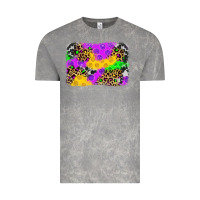 Mardi Gras Background Vintage Tee | Teevron