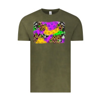 Vintage Olive mardi gras background Vintage Tee - JahusDesignShop