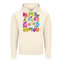 Vintage Artic happy looks good on you Vintage Hoodie - NancyCooperArtShop