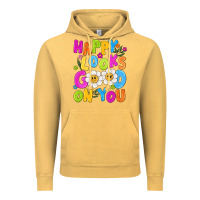 Vintage Mustard happy looks good on you Vintage Hoodie - NancyCooperArtShop