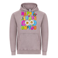 Vintage Zinc happy looks good on you Vintage Hoodie - NancyCooperArtShop