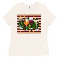 Bone Christmas cocktail Ladies Tee - AdoDesignShop