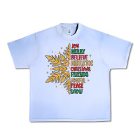 Grape Ice christmas snowflake Urban Heavy Tee - MaliasSmallBusiness