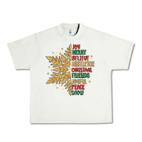 Christmas Snowflake Urban Heavy Tee | Teevron