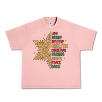 Salmon christmas snowflake Urban Heavy Tee - MaliasSmallBusiness