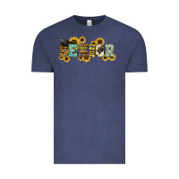Vintage Denim senior 2023 sunflower Vintage Tee - NancyCooperArtShop