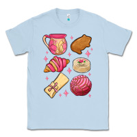 Dusty Blue mexican pan dulce Classic Tee - MaliasSmallBusiness