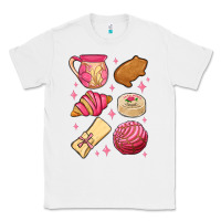 White mexican pan dulce Classic Tee - MaliasSmallBusiness