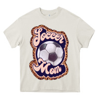 Cream soccer mom Heavy Core Tee - JahusDesignShop