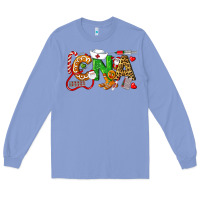Colony Blue Christmas CNA Certified Nursing Assistant Long Sleeve Tee - LillyAllenDesigns