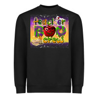 Black teacher boo crew tumbler Heavyweight Sweatshirt - BarkalooDesign