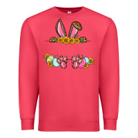 Cardinal Western Easter bunny name frame Premium Sweatshirt - OliviaCreatesArt