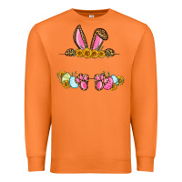 Carrot Western Easter bunny name frame Premium Sweatshirt - OliviaCreatesArt