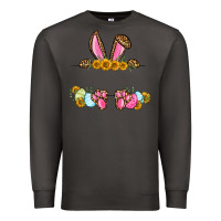 Smoke Western Easter bunny name frame Premium Sweatshirt - OliviaCreatesArt