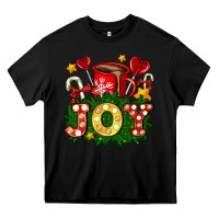 Black christmas joy coffee and candies Heavy Core Tee - AdoDesignShop