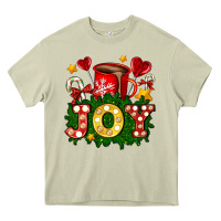 Mossy christmas joy coffee and candies Heavy Core Tee - AdoDesignShop