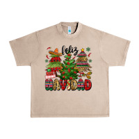 French Oak feliz navidad Urban Heavy Tee - MaliasSmallBusiness