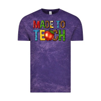 Cloud Purple made to teach Vintage Tee - NancyCooperArtShop