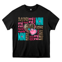 Black mini mini mini with hearts Heavy Core Tee - AdoDesignShop