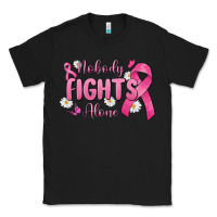 Black nobody fights alone Classic Tee - MaliasSmallBusiness