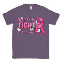 Lavender nobody fights alone Classic Tee - MaliasSmallBusiness