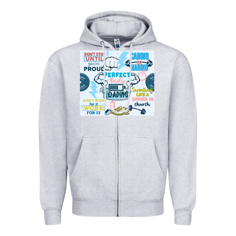 Perfect Body Loading Zipper Hoodie by TumblerDesignByShophia | Teevron