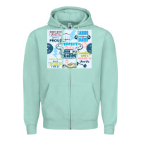 Seafoam perfect body loading Zipper Hoodie - TumblerDesignByShophia
