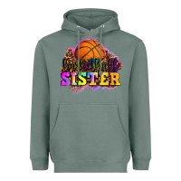 Sage basketball sister Heavyweight Hoodie - OliviaCreatesArt