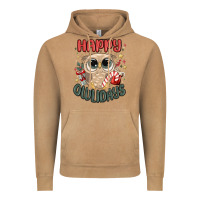Vintage Camel happy owlidays Vintage Hoodie - MaliasSmallBusiness