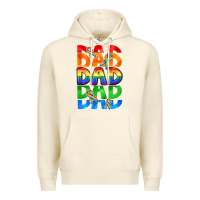 Sandshell Dad dad dad pride Premium Hoodie - CowGirlArtShop
