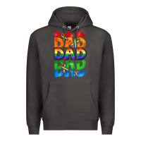 Smoke Dad dad dad pride Premium Hoodie - CowGirlArtShop