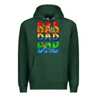 Sports Green Dad dad dad pride Premium Hoodie - CowGirlArtShop