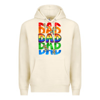 Tofu Dad dad dad pride Premium Hoodie - CowGirlArtShop
