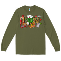 Army Green Christmas lpn certified nursing assistant Long Sleeve Tee - LillyAllenDesigns